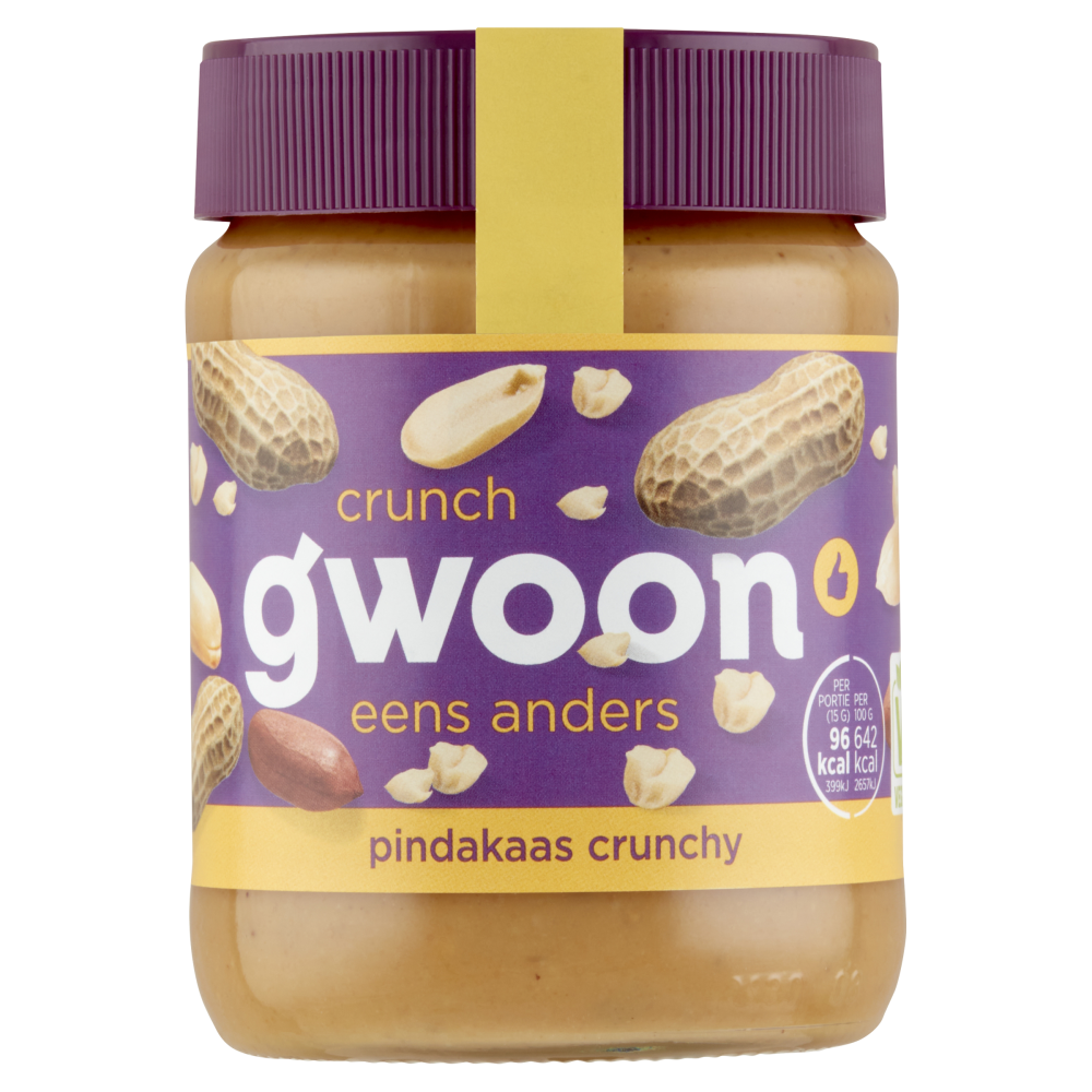 G Woon Pindakaas Met Stukjes En Een Vleugje Honing G Woon